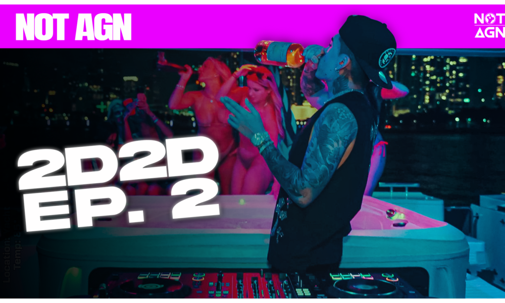 NOT AGN Returns With “2 Drunk 2 DJ” EP — Marking a Bold Transition From Hip-Hop to Techno