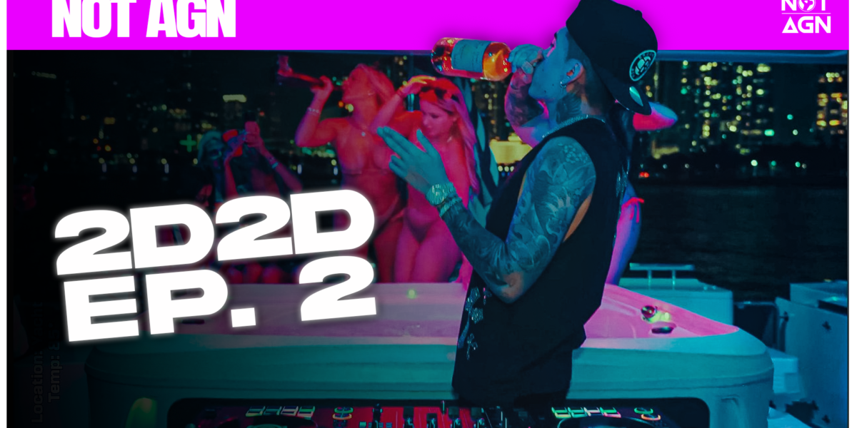 NOT AGN Returns With “2 Drunk 2 DJ” EP — Marking a Bold Transition From Hip-Hop to Techno