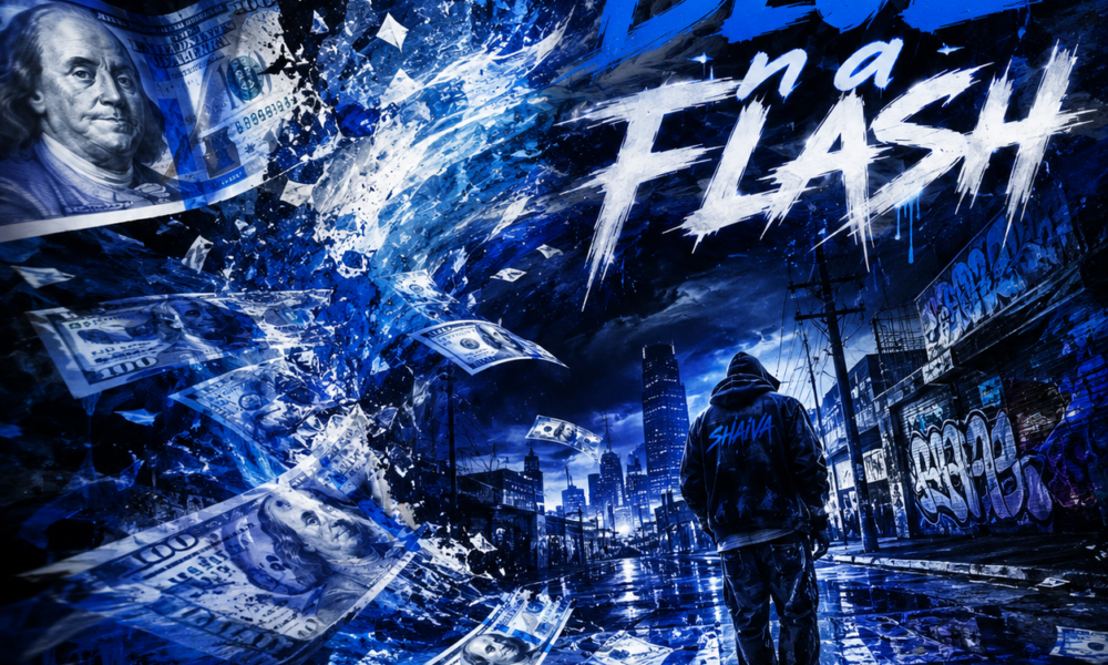 ShaiVA Redefines the Color Blue Through Conscious Storytelling on “Blue N a Flash,” Releasing Friday, June 26